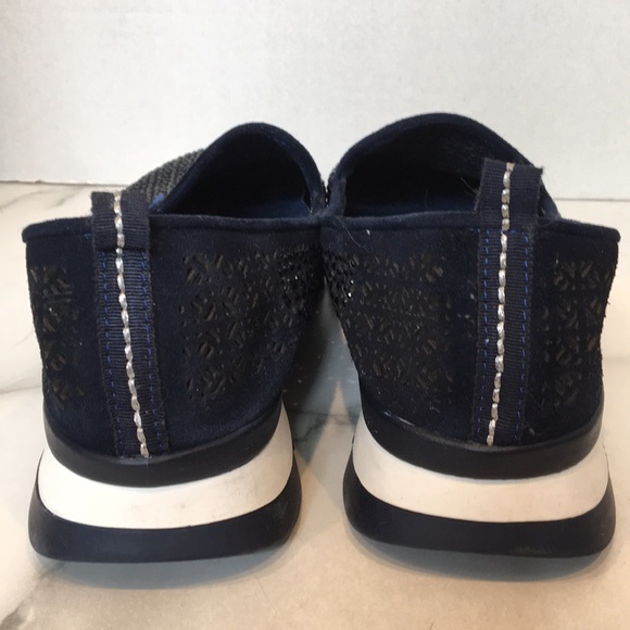Moda In Pelle Blue Embellished walking Shoes - Picture 5 of 9